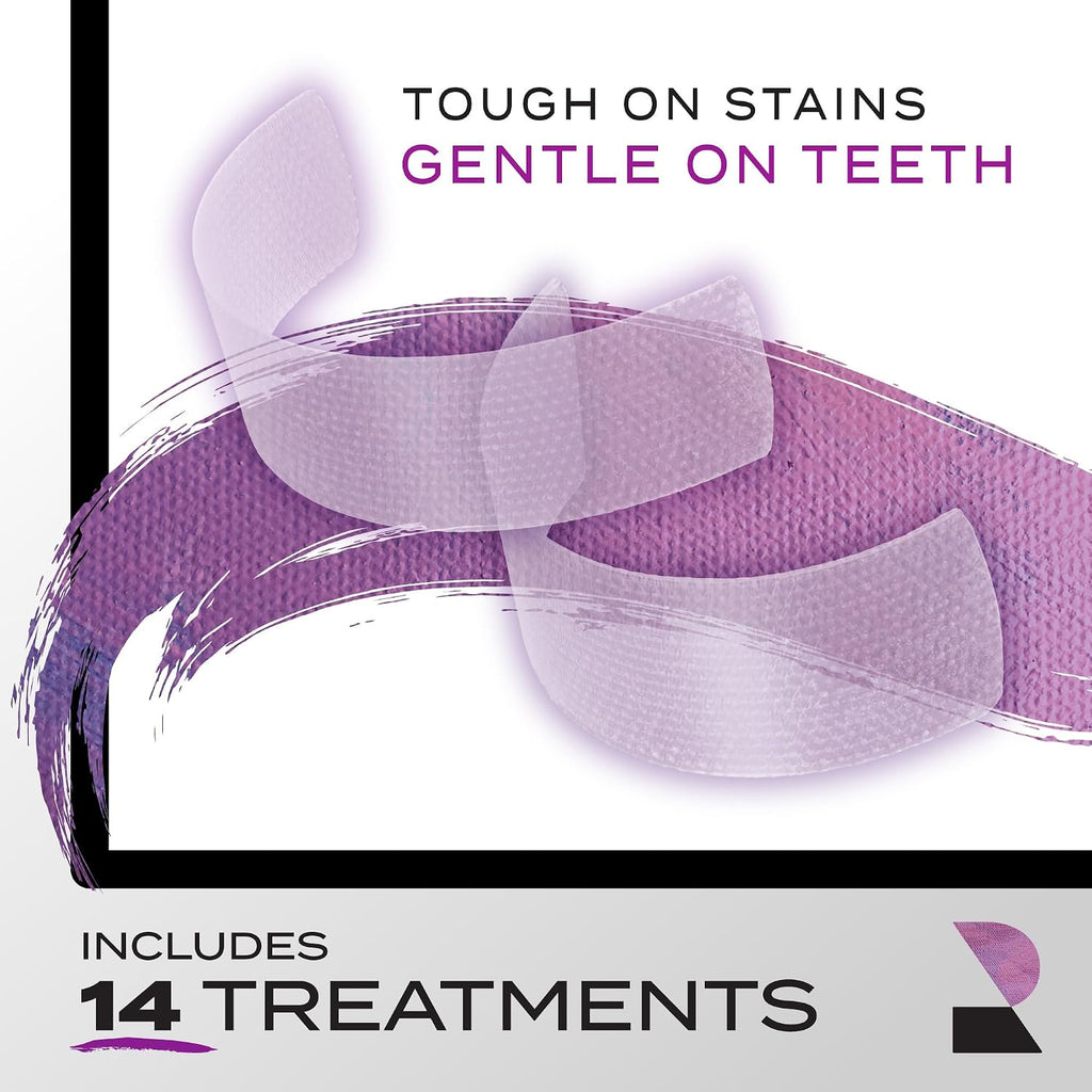 Teeth Whitening Strips, Gentle White, Sensitive Teeth Whitening, Gently Remove Tough Stains, Enamel-Safe, 28 Whitening Strips (14 Treatments)