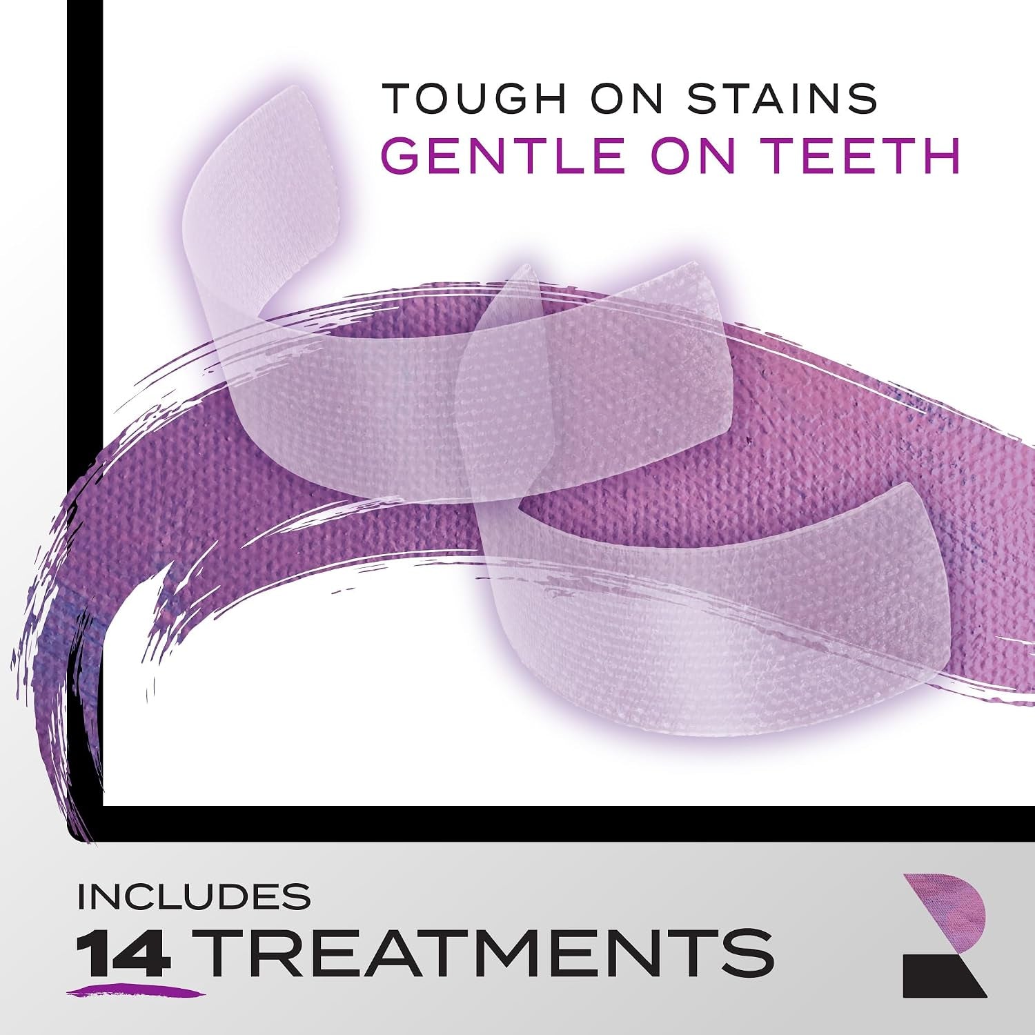 Teeth Whitening Strips, Gentle White, Sensitive Teeth Whitening, Gently Remove Tough Stains, Enamel-Safe, 28 Whitening Strips (14 Treatments)
